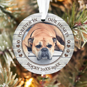 Memorandum zum Foto von Haustieren Ornament