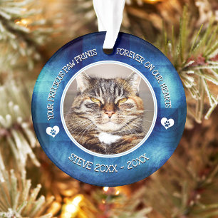Memorandum zum Foto von Haustieren Ornament