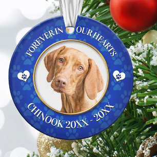 Memorandum zum Foto von Haustieren Ornament