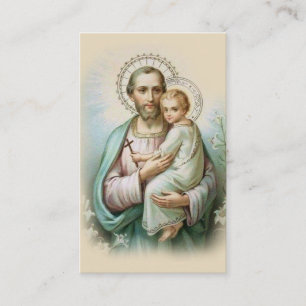Memorare Gebet St Joseph u. heilige Karte Jesuss