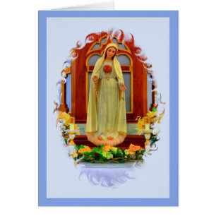 Memorare Gebets-Karte - Fatima-Bild