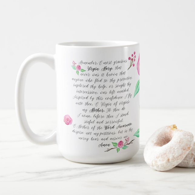 Memorare Kaffeetasse (Mit Donut)