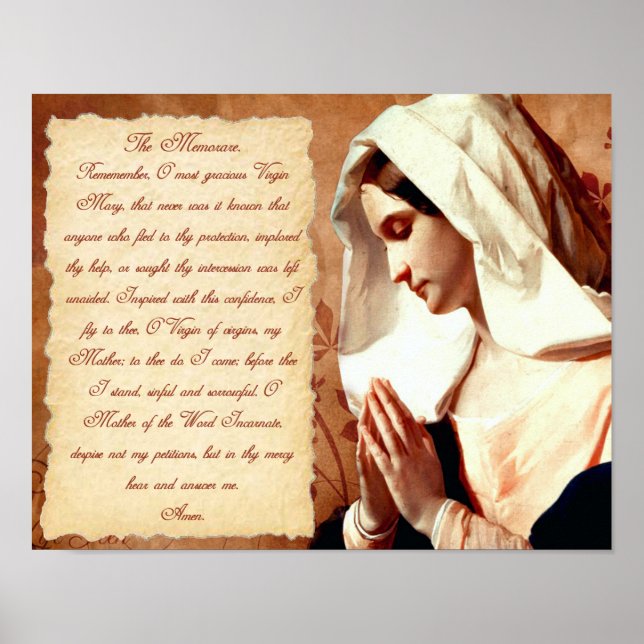 Memorare Poster (Vorne)