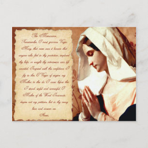Memorare Postkarte