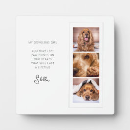 Memorial 3 zur Erinnerung an Fotocollage Fotoplatte