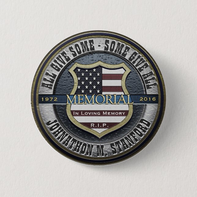 Memorial Button (Vorderseite)