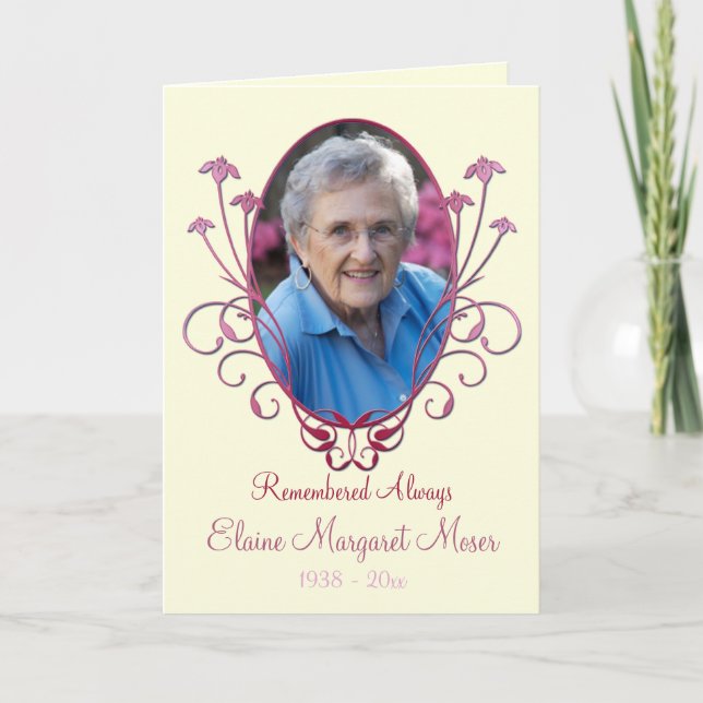 Memorial Card für Elfenbeinküste und Burgund mit F Ankündigung (Vorderseite)