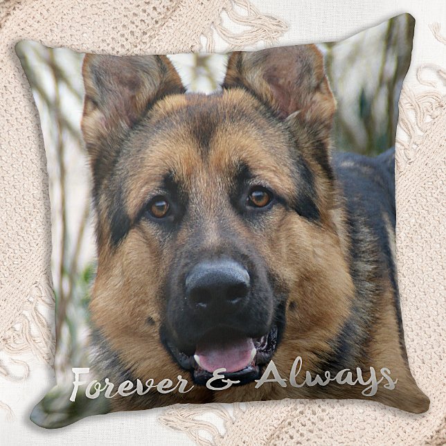 Memorial Custom Dog Foto Pet Loss Kissen (Von Creator hochgeladen)