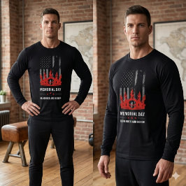 Memorial Day Patriotic US Flag Soldier Honor Sweatshirt