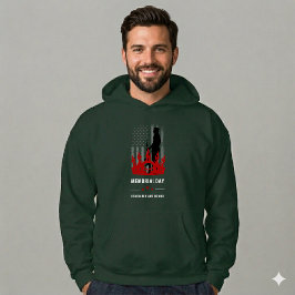 Memorial Day Remember and Honor Patriotic USA 250 Hoodie