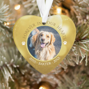 Memorial FOREVER IN UNSEREM HEIZHUNDE Foto Ornament
