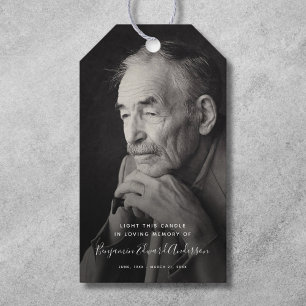 Memorial Foto Candle Beerdigung Keepake Geschenkanhänger