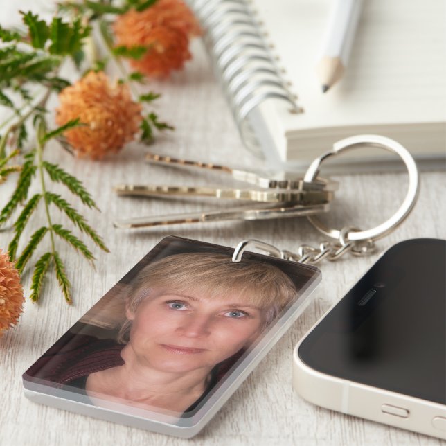Memorial Foto Die Liebe  Schlüsselanhänger (Vorderseite rechts)