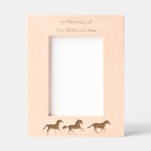 Memorial Foto Gebet Pferde Western