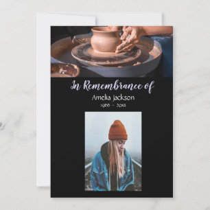 Memorial-Foto lädt zu Töpferei ein Einladung