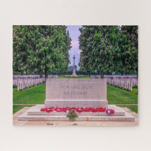 Memorial Friedhof Normandy Frankreich Puzzle