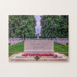 Memorial Friedhof Normandy Frankreich Puzzle