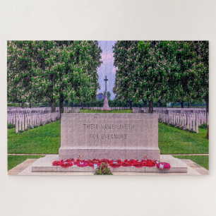 Memorial Friedhof Normandy Frankreich Puzzle