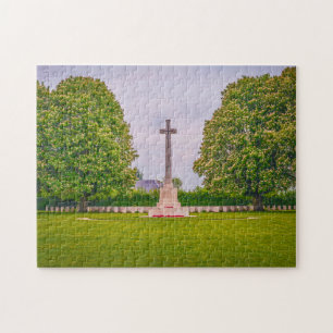 Memorial Friedhof Normandy Frankreich Puzzle