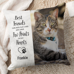 Memorial für Foto-Katzen Kissen
