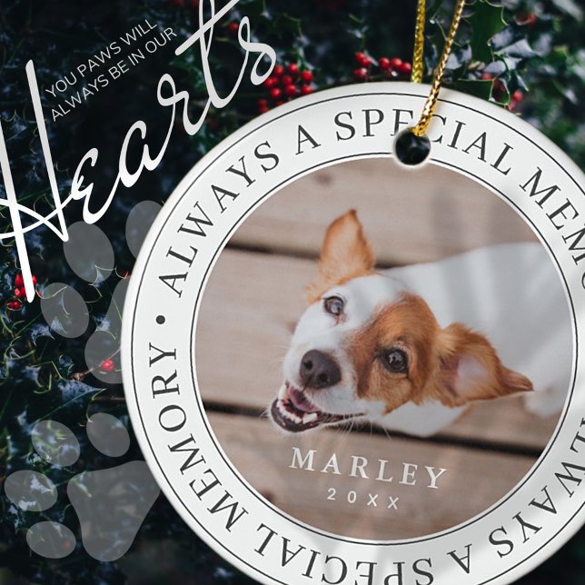 Memorial für Haustiere immer ein besonderes Gedäch Keramik Ornament (Von Creator hochgeladen)