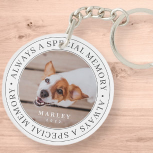 Memorial für Haustiere immer ein besonderes Gedäch Schlüsselanhänger