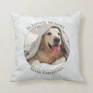 Memorial für individualisiertes Pet-Foto Kissen