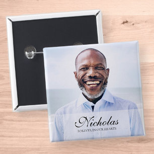 Memorial für klassische und einfache Fotos Button