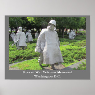 Memorial für Kriegsveteranen aus Korea - Poster