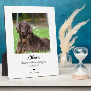 Memorial-Geschenk   In Love Memory Plaque Fotoplatte