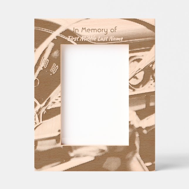 Memorial Keepake Antike Autos Auto Geätzte Rahmen (Vorderseite)