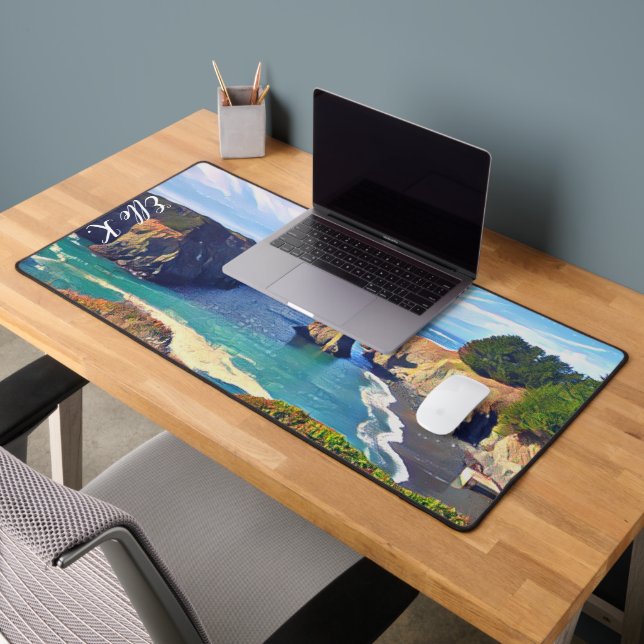 Memorial Keepake Zwei-Seiten-Foto Personalisiert Schreibtischunterlage (Büro 2)