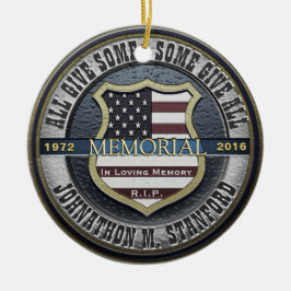 Memorial Keramik Ornament