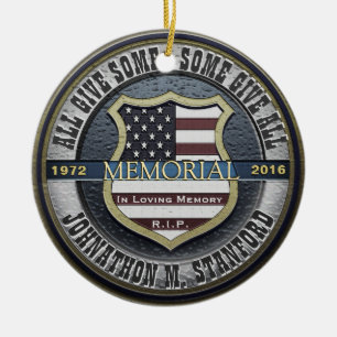 Memorial Keramik Ornament