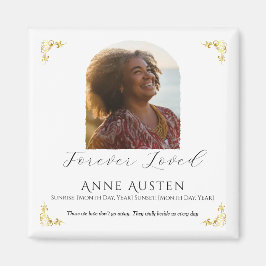 Memorial Magnet – Personalized Tribute Keepsake