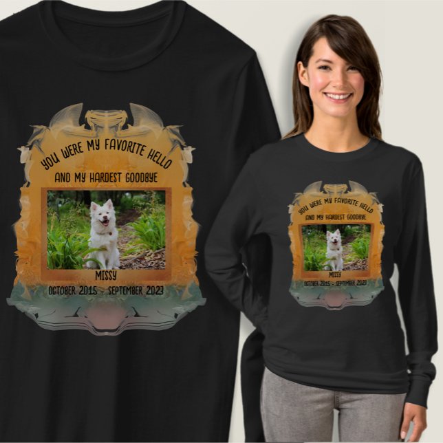 Memorial Mein Favorit Hallo Abstrakt Sunset 0612 T-Shirt (Von Creator hochgeladen)