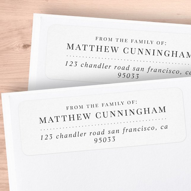 Memorial Modern Einfache Minimalistische Rücksende (Von Creator hochgeladen)