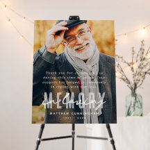 Memorial Modern Einfaches elegantes Foto