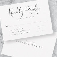 Memorial Modern Simple Elegante Chic Typografie