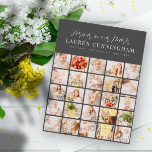 Memorial Modern Simple Minimalistisch 25 Foto