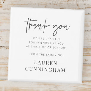 Memorial Modern Simple Minimalistisch Chic Vielen  Magnet