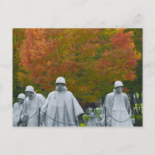 Memorial Postcard für Kriegsveteranen Postkarte