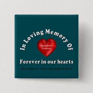 Memorial-Produkte für benutzerdefinierte Namen -  Button