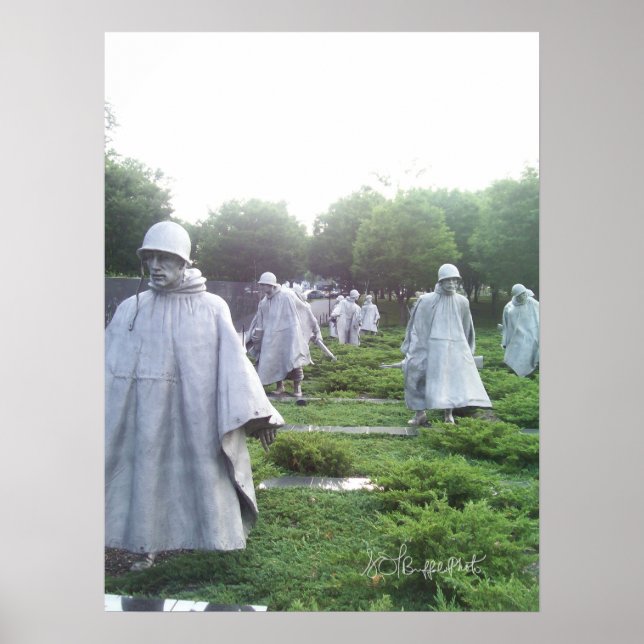 Memorial Series One der Veteranen des Koreakrieges Poster (Vorne)