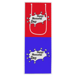 Memorial Stars - Geschenktüte Für Weinflaschen