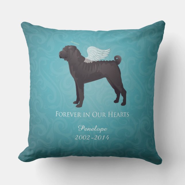 Memorial und Beileid zu Pei Pet Kissen (Vorderseite)