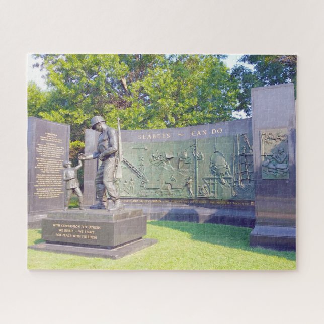 Memorial Washington zum Koreakrieg Puzzle (Horizontal)