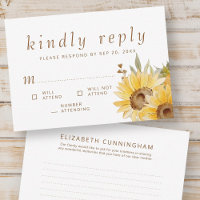 Memorial Watercolor Sonnenblumen Bitte beantworten