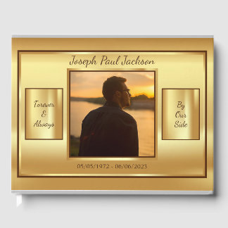 Memorial zum Gold-Foto Gästebuch