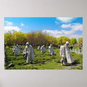 Memorial zum Koreakrieg Poster